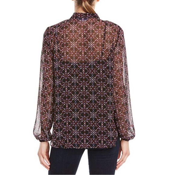 1. State Patterned Blouse - Picture 8 of 8